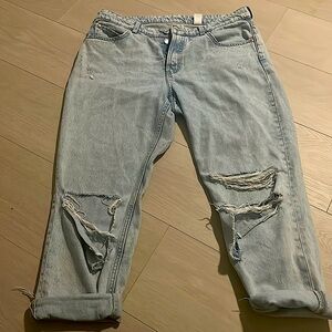 Boyfriend low waist Denim